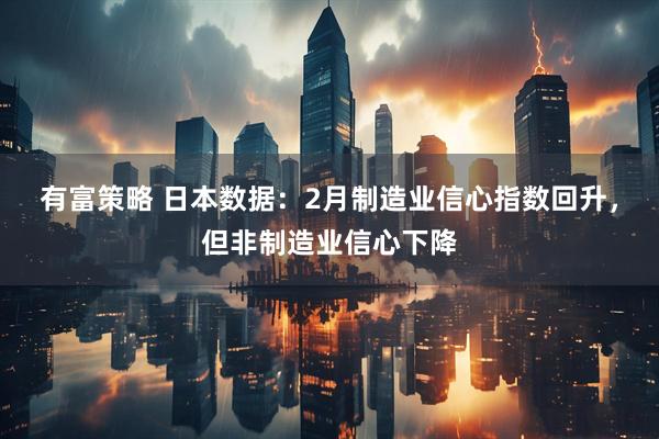 有富策略 日本数据：2月制造业信心指数回升，但非制造业信心下降